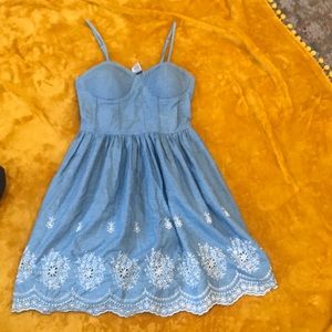 American Rag denim dress size L